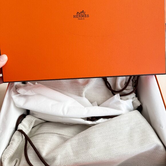 Hermes "Icone" Loafers in Green, size 37.5 - Picture 14 of 14